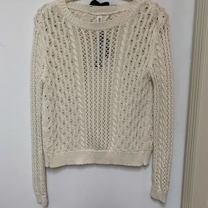 Open back sweater